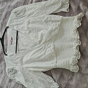Parker eyelet top size small